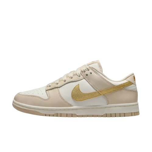 Tênis Nike SB Dunk - Nude e Dourado - Luxo e Sofisticação em Cada Passo