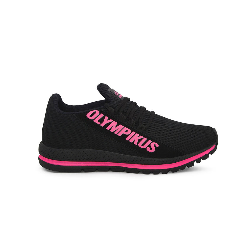 Tênis Olympikus Cyber 2 - Preto e Rosa - Estilo e Conforto