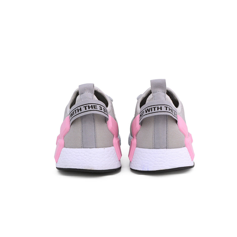 Tênis Adidas NMD R1 V2 - Estilo e Conforto - Cinza e Rosa