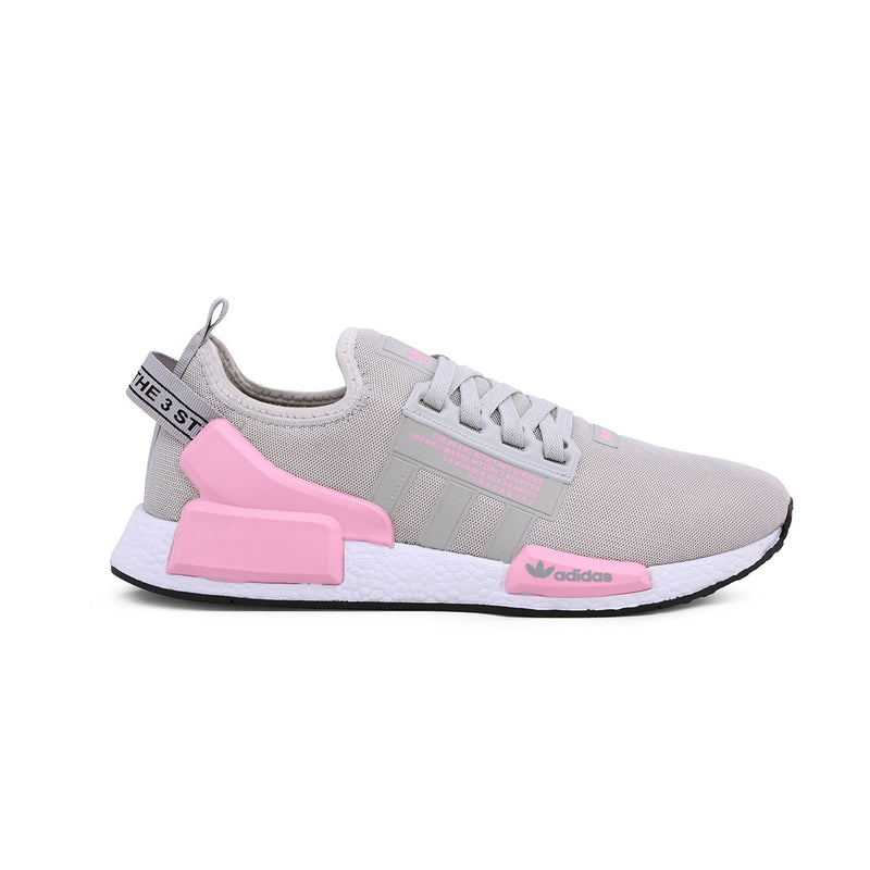 Tênis Adidas NMD R1 V2 - Estilo e Conforto - Cinza e Rosa