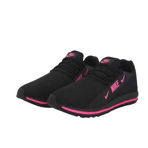 Tênis Nike Flex Evolution - Preto e Rosa - Estilo e Desempenho em Movimento